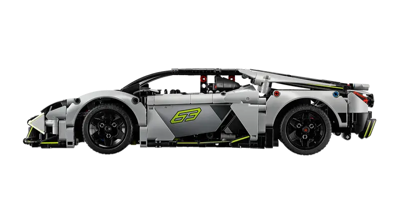 LEGO® Technic 42214 Lamborghini Revuelto Super Sports Car from the side