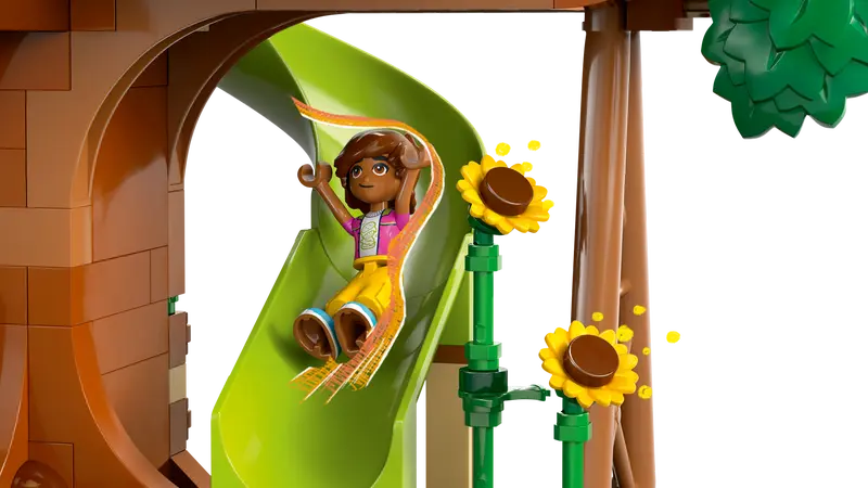 LEGO® Friends Friendship Tree House Hangout (42652) includes a slide 