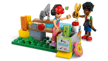 LEGO® Friends Friendship Tree House Hangout (42652) includes a workbench 