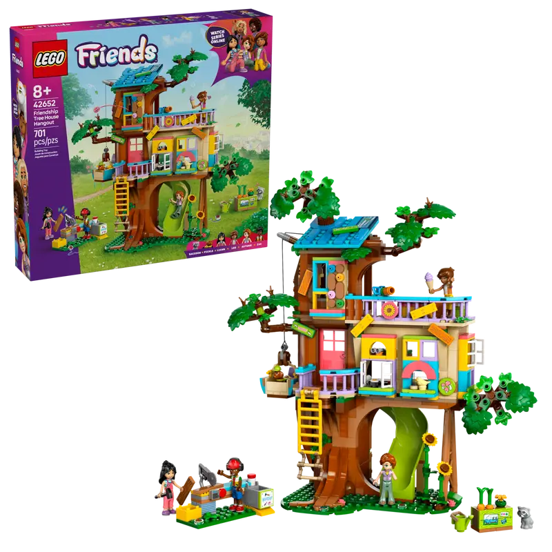 LEGO® Friends Friendship Tree House Hangout (42652) with packaging