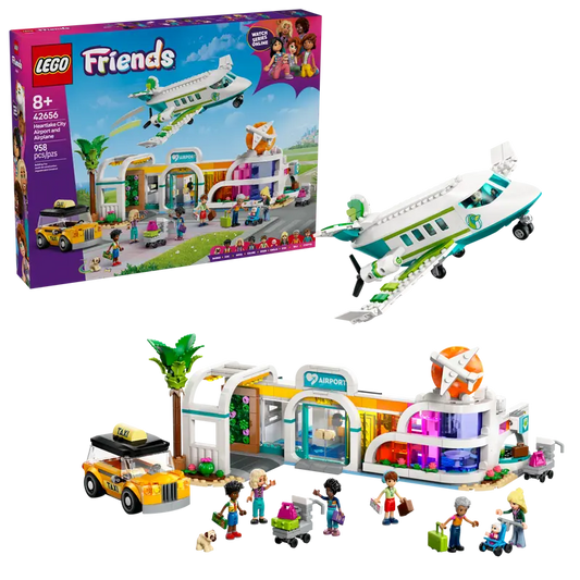  LEGO® Friends Heartlake City Airport and Airplane 42656 with packaging
