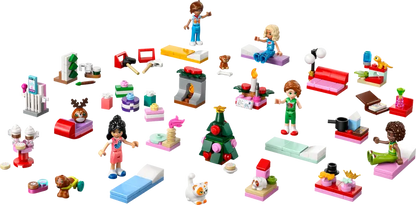 LEGO® Friends 42668 Advent Calendar 2025 includes 24 gifts
