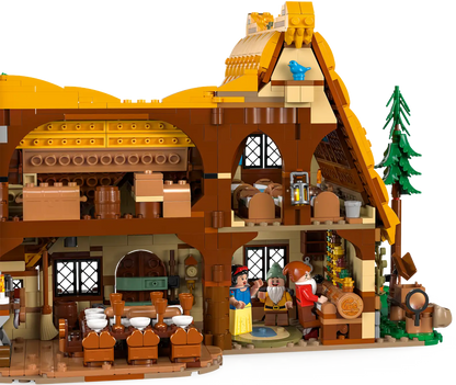 LEGO Snow White and the Seven Dwarfs' Cottage 43242