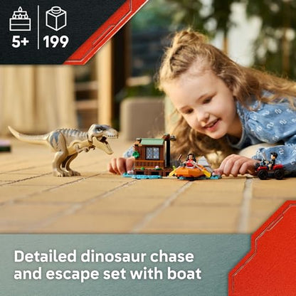 LEGO® Jurassic World T. rex River Escape 76975