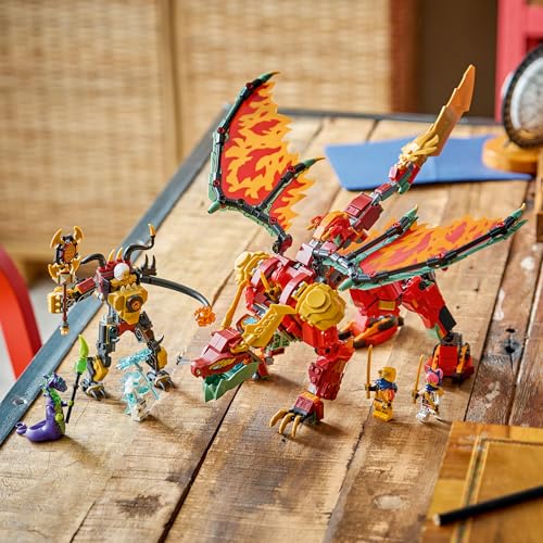 LEGO® NINJAGO® Wyldfyre's Transforming Dragon Mech 71868