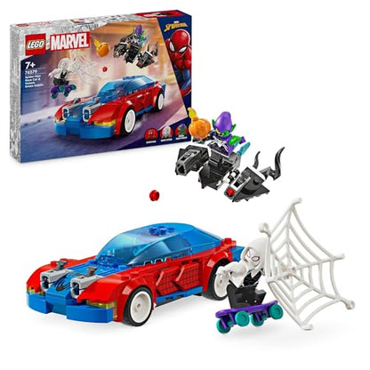 LEGO® Marvel Super Heroes Spider-Man Race Car & Venom Green Goblin 76279