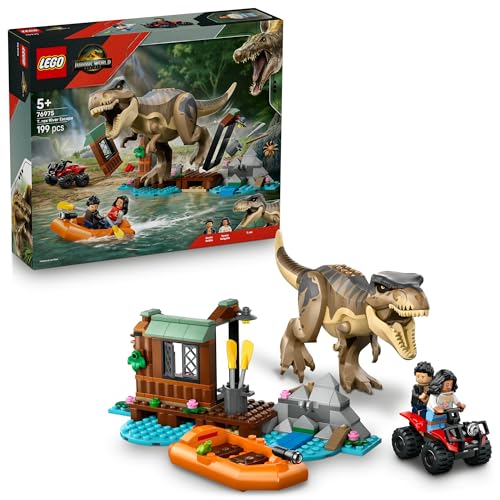 LEGO® Jurassic World T. rex River Escape 76975