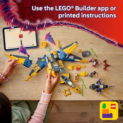 LEGO NINJAGO Ras and Arin’s Super Storm Jet 71833