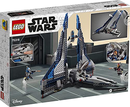Lego Star Wars Mandalorian Starfighter 75316 Awesome Toy Building Kit for Kids Featuring 3 Minifigures; New 2021 (544 Pieces)