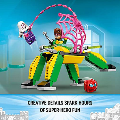 LEGO Marvel Spidey and His Amazing Friends Spider-Man at Doc Ock’s Lab 10783