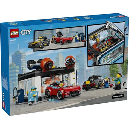 LEGO® City Drive-Through Car Wash 60497