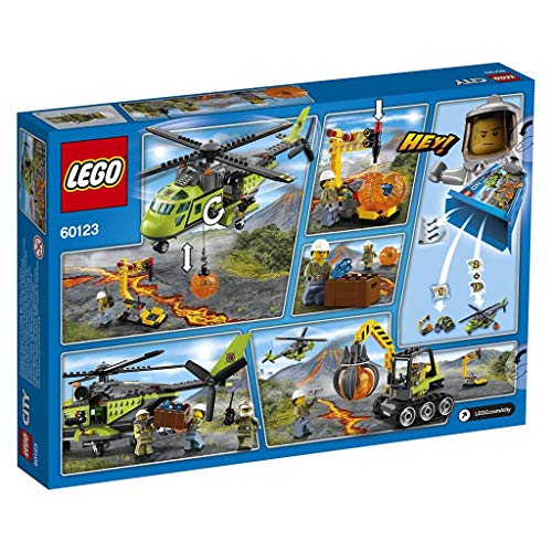 LEGO City Volcano Supply Helicopter 60123