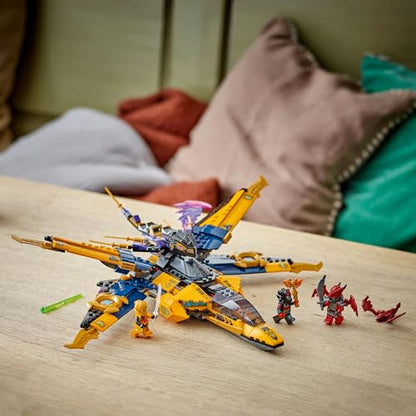 LEGO NINJAGO Ras and Arin’s Super Storm Jet 71833