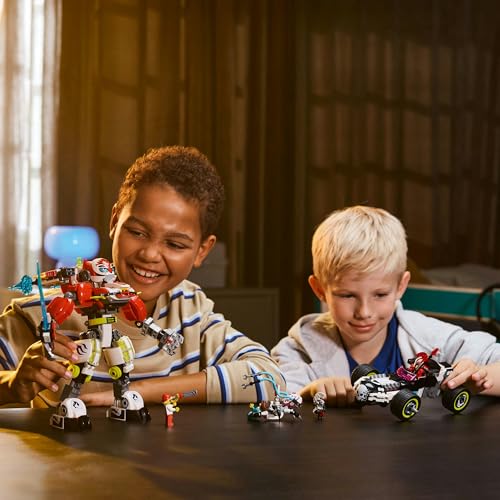 LEGO DREAMZzz 2in1 Cooper’s Tiger Mech & Zero’s Hot Rod Race Car 71497