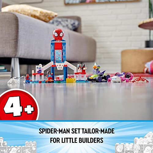LEGO® Super Heroes Marvel Spidey and His Amazing Friends Spider-Man Webquarters Hangout 10784