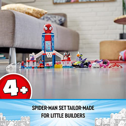 LEGO® Super Heroes Marvel Spidey and His Amazing Friends Spider-Man Webquarters Hangout 10784