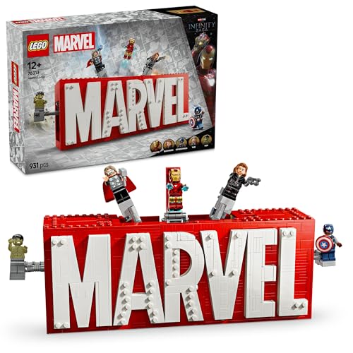 LEGO Marvel: MARVEL Logo & Minifigures 76313