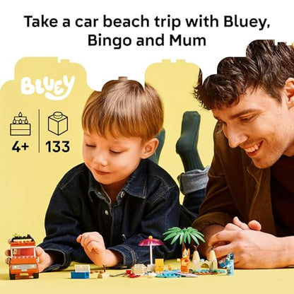 LEGO® Bluey: Bluey’s Beach & Family Car Trip 11202
