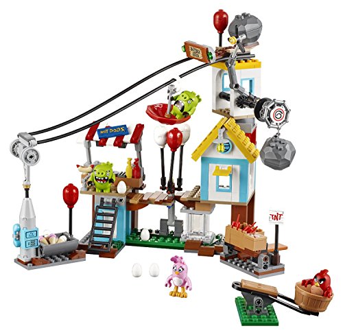 LEGO The Angry Birds Movie Pig City Teardown 75824