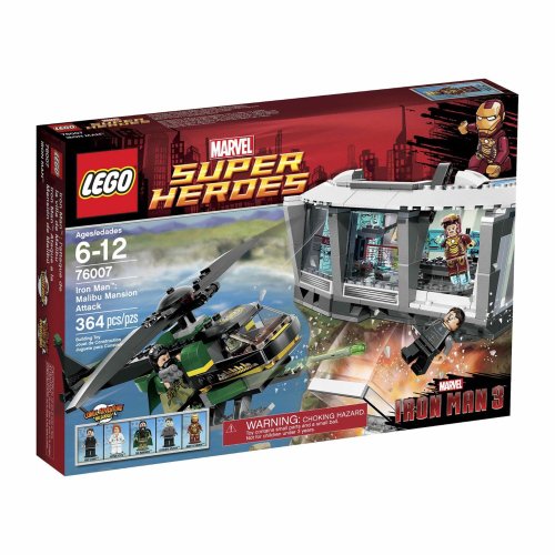 Lego Super Heroes Iron Man Malibu Mansion Attack (76007)