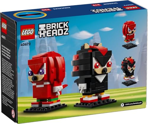LEGO 40672 Sonic The Hedgehog™: Knuckles & Shadow Brickheadz