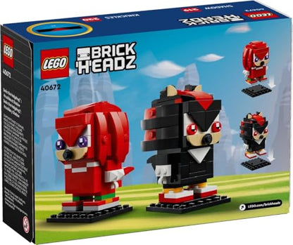 LEGO 40672 Sonic The Hedgehog™: Knuckles & Shadow Brickheadz