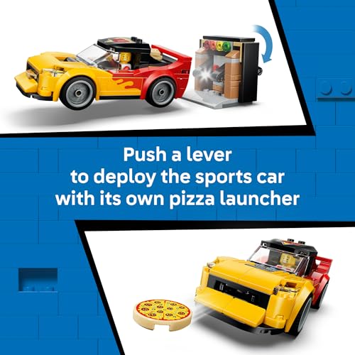 LEGO® City Pizza Delivery Experience with Vehicles 60496