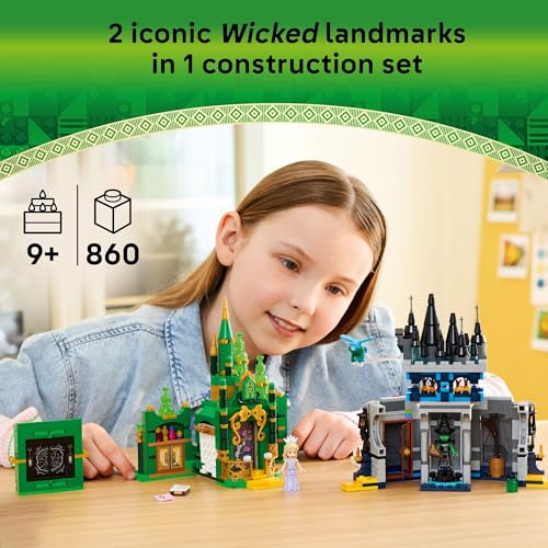 LEGO® Wicked Emerald City & Kiamo Ko Castle Playset 75689
