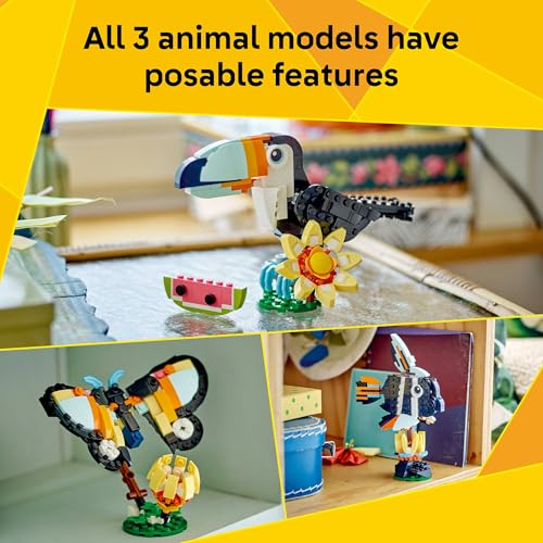 LEGO® Creator 3in1 Wild Animals: Tropical Toucan Figure 31173