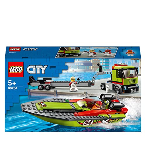 LEGO City Race Boat Transporter 60254