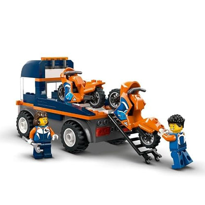 LEGO® City Motorcycle Transporter 60491