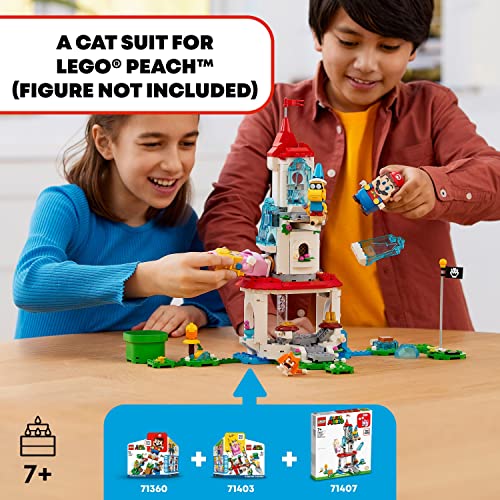 LEGO® Super Mario™ Cat Peach Suit and Frozen Tower Expansion Set 71407