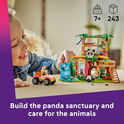 LEGO® Friends Panda Sanctuary Animal Care 42648