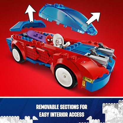 LEGO® Marvel Super Heroes Spider-Man Race Car & Venom Green Goblin 76279
