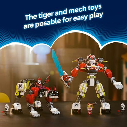 LEGO DREAMZzz 2in1 Cooper’s Tiger Mech & Zero’s Hot Rod Race Car 71497