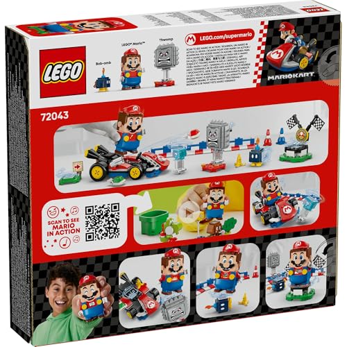 LEGO® Super Mario™: Interactive LEGO® Mario™ & Standard Kart 72043