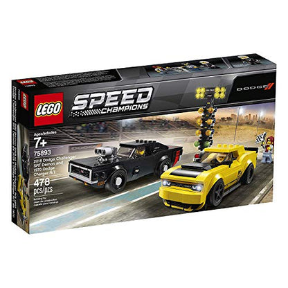 LEGO® Speed Champions - 2018 Dodge Challenger SRT Demon and 1970 Dodge Charger R/T 75893
