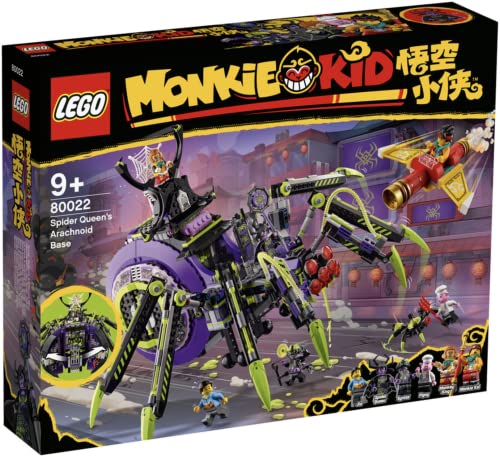 LEGO® Monkie Kid™ Spider Queen’s Arachnoid Base 80022