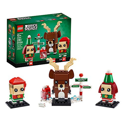 LEGO Brickheadz 40353 Reindeer, Elf and Elfie