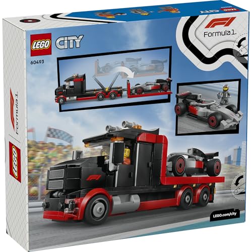 LEGO® City F1® Display Truck with Audi F1® Race Car 60493