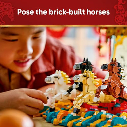 LEGO® Spring Festival Galloping Horse Canvas 80119
