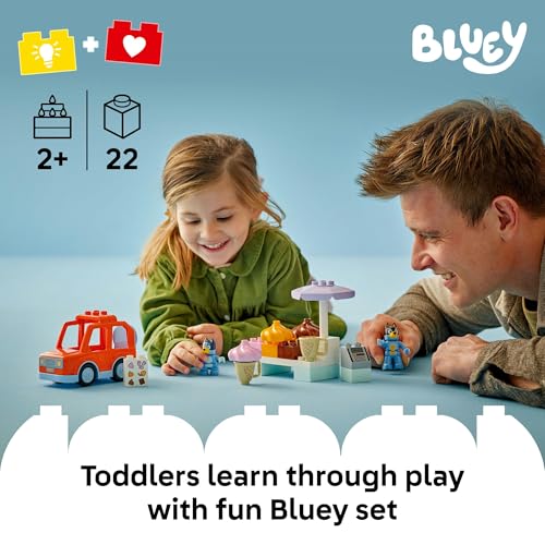 LEGO® DUPLO® Bluey Ice Cream Trip with Bluey 10458