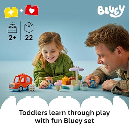 LEGO® DUPLO® Bluey Ice Cream Trip with Bluey 10458