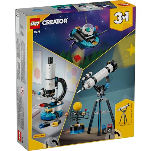 LEGO® Creator 3 in 1 Space Exploration Telescope 31378