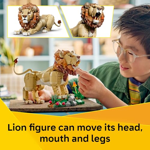 LEGO® Creator 3 in 1 Wild Animals: Majestic Lion 31386