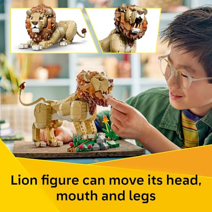 LEGO® Creator 3 in 1 Wild Animals: Majestic Lion 31386