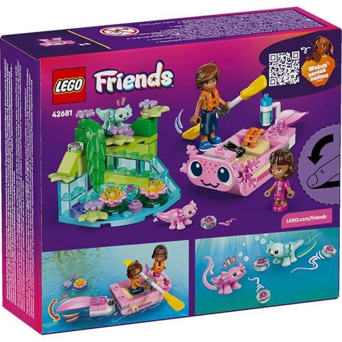 LEGO® Friends Axolotl Adventure Boat 42681