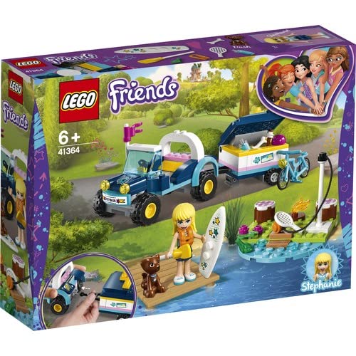 LEGO Friends Stephanie's convertible with trailer 41364