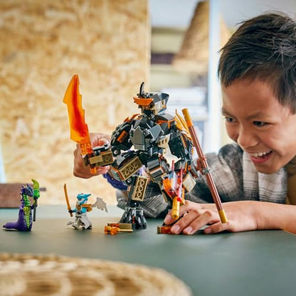 LEGO® NINJAGO® Cole’s Mission Mech & Dragon Zane 71854