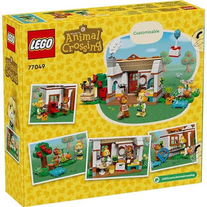 LEGO Animal Crossing Isabelle’s House Visit Set 77049